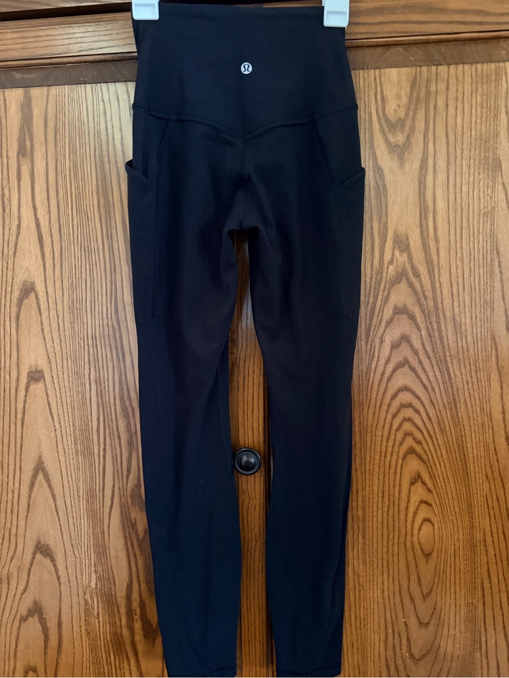 lululemon athletica Black High-Rise Leggings with Side Phone Pockets